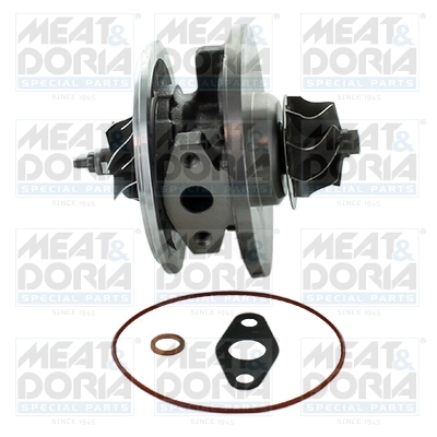 Core assembly, turbocharger